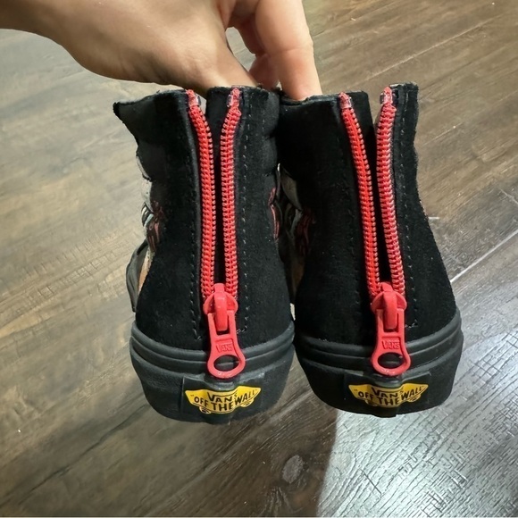 Vans Sk8-Hi Dia de Vans (Black/Multi) High Top Sneaker Size 10.5 Kids - Picture 6 of 10